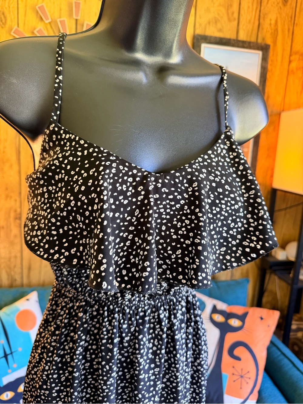 Soprano Ruffled Maxi Dress - Picture 2 of 11